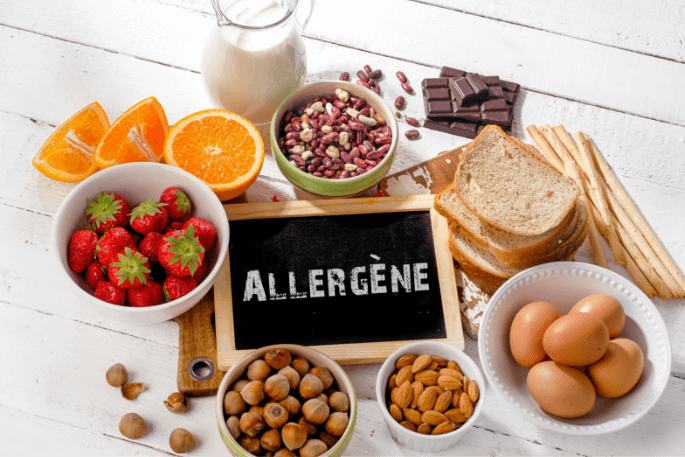 Allergènes et ingrédients responsables d’intolérances alimentaires