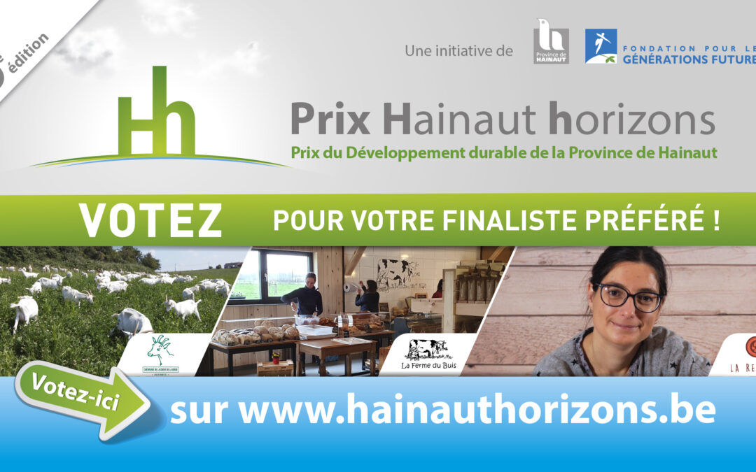 Cérémonie Hainaut horizons 9 – Appel aux votes du public