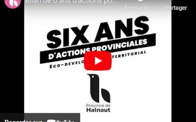 Province de Hainaut : bilan de 6 années d’actions provinciales